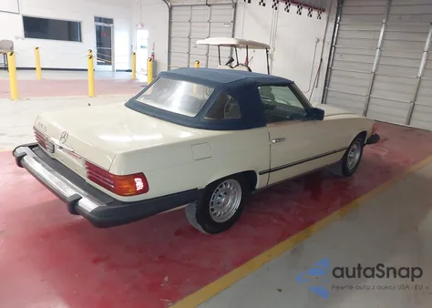 1983 Mercedes-Benz 380 Sl z USA, uszkodzony, nr VIN WDBBA45A1DB021379